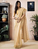 Pure Khadi Cotton Premium Saree