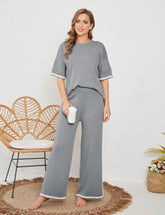 Women’s Top and Bottom Co-Ord Set – 2 Piece Matching Outfit