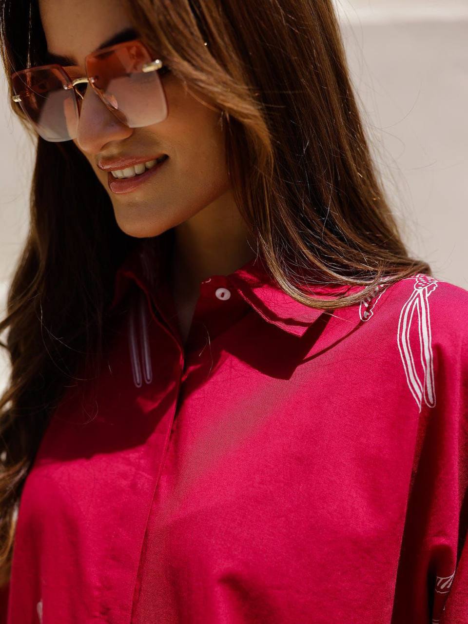 Women’s Printed Co-Ord Set – Stylish Shirt & Pant Set for Casual & Resort Wear