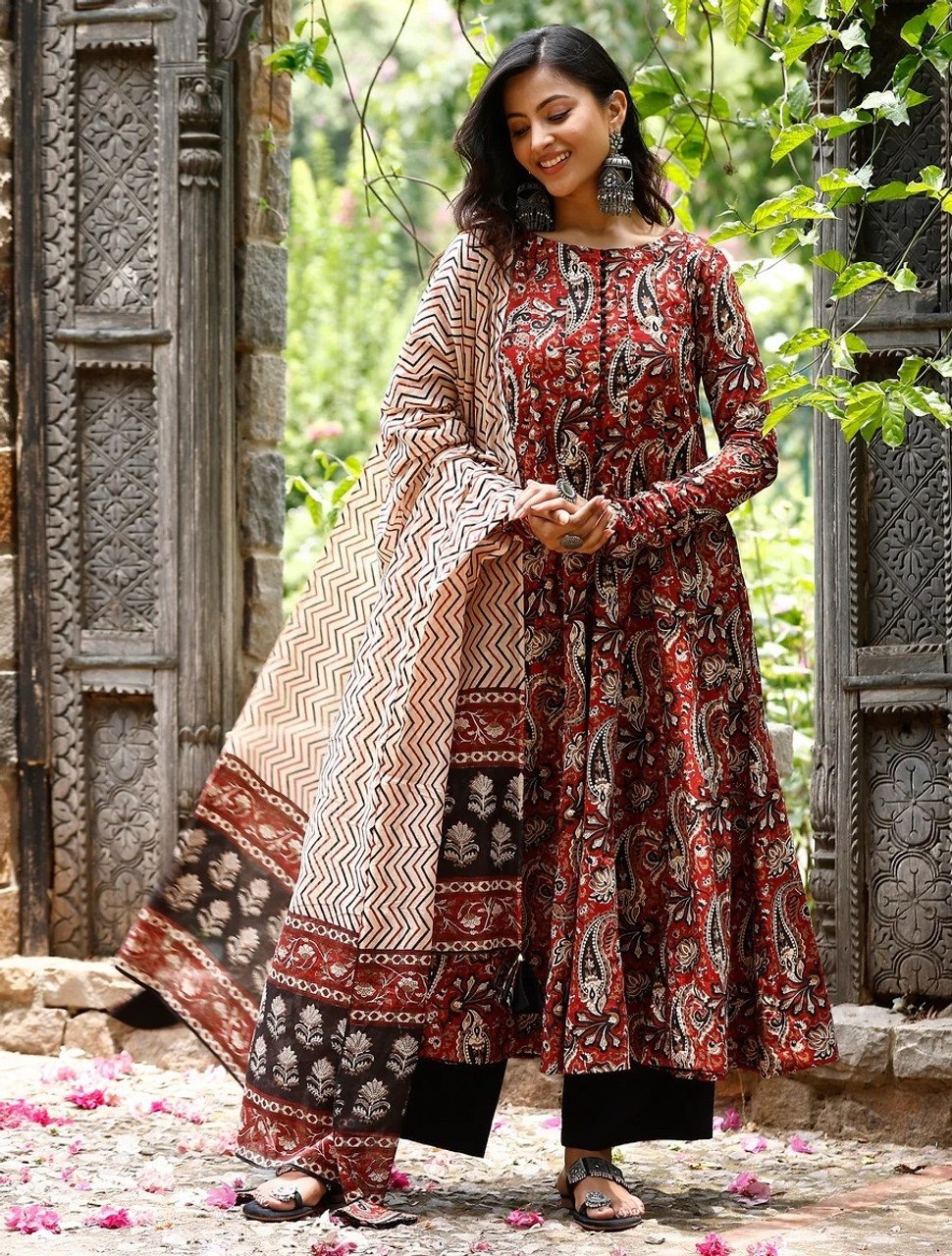 Trendy Rayon Printed Kurti Pant Dupatta Set for Women | Ready to Wear