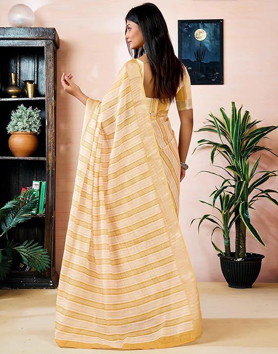 Pure Khadi Cotton Premium Saree